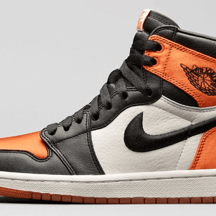 Men's Air Jordan 1 Satin Shattered Backboard Shoes