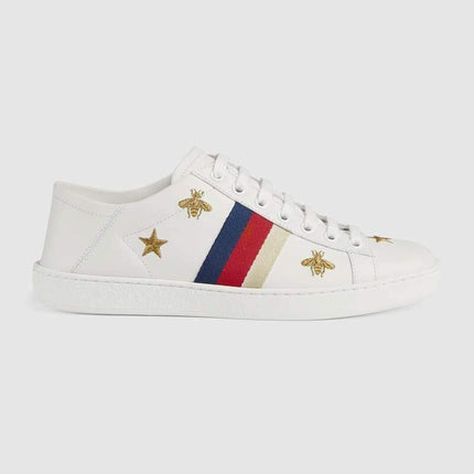 Men's Gucci Bee And Stars Sneaker Shoes