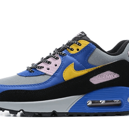 Men's Air Max 90 Blue Yellow Shoes