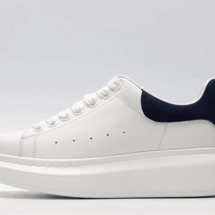 Men's Alexander MCQueen Oversized Sole Leather Sneakers Shoes V7