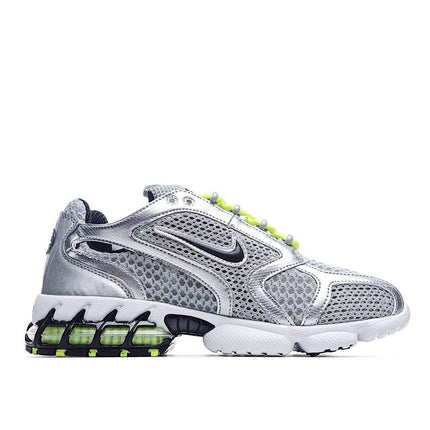 Men's Air Zoom Spiridon Cage 2 Stussy Fossil Shoes A9