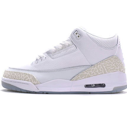 Men's Air Jordan 3 Retro Pure White Shoes