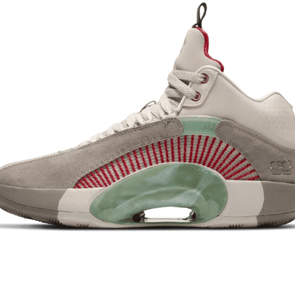 Men's Air Jordan 35 XXXV x Clot Jade Warrior Shoes