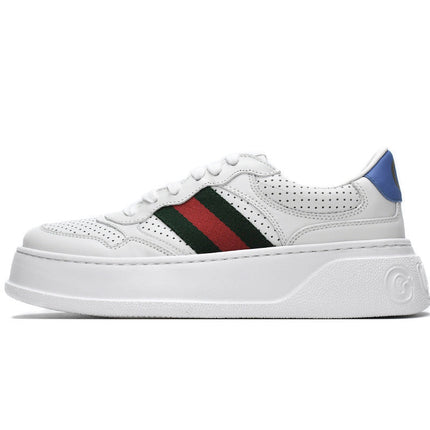 Men's Gucci Chunky GG Ribbon White Sneaker Shoes