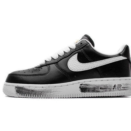 Men's PEACEMINUSONE X Air Force 1 Low Black White Shoes