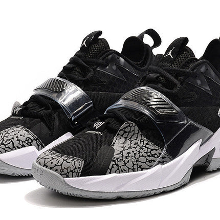 Men's Why Not Zero.3 Black Cement Shoes
