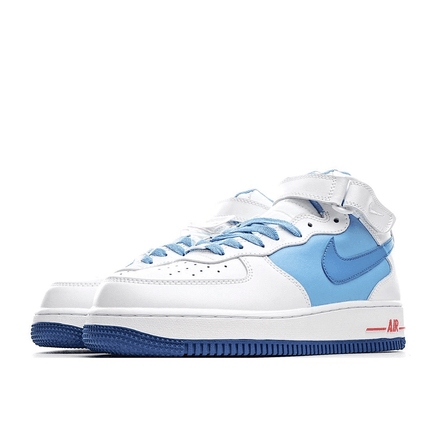 Men's Air Force 1 Mid Blue Shoes