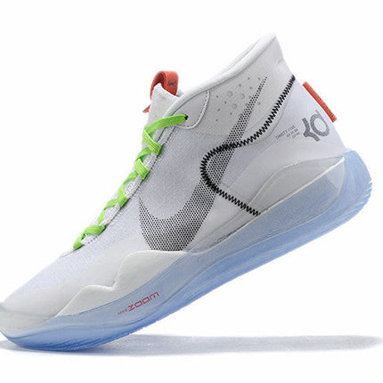 Men's KD 12 White Green Shoes