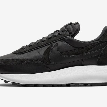 Men's LDC Waffle X Sacai Black Nylon Shoes