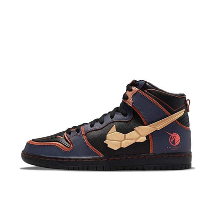 Men's Gundam x SB Dunk High Project Unicorn Navy Shoes