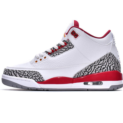 Men's Air Jordan 3 Retro Cardinal Red Shoes