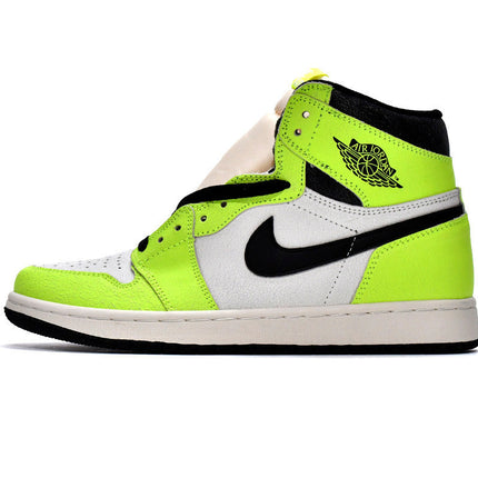 Men's Air Jordan 1 High OG Volt Neon Green Shoes