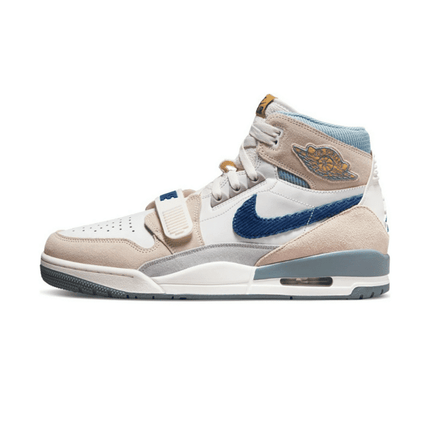 Men's Air Jordan Legacy 312 White Mystic Navy Shoes