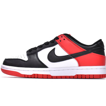 Men's SB Dunk Low Black Red Shoes