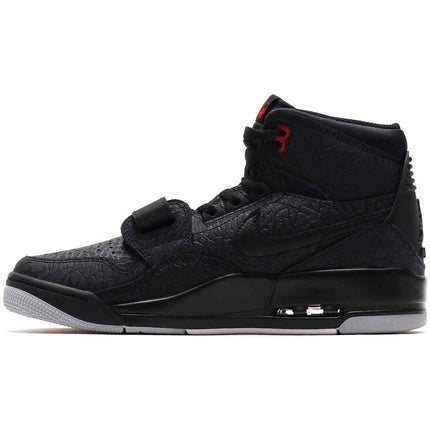 Men's Air Jordan Legacy 312 Elephant Print Black Shoes
