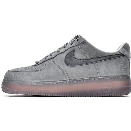Men's Reigning Champ x Air Force 1 Low Suede Light Grey Shoes