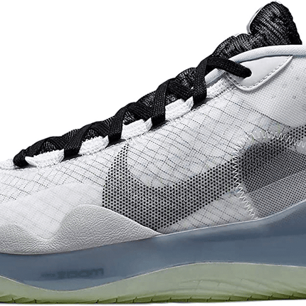 Men's KD 12 Enspire White Black Shoes