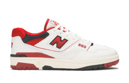 Men's New Balance 550 Aime Leon Dore White Red Shoes