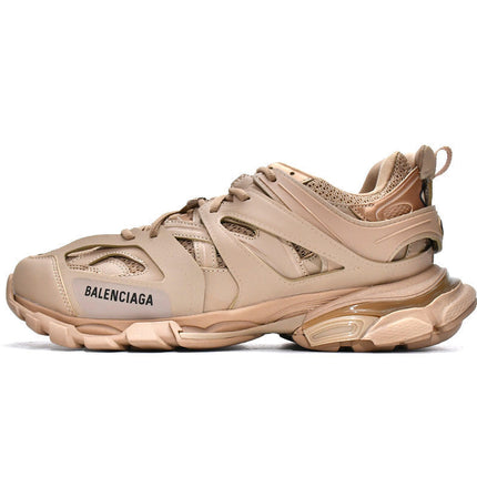 Men's Balenciaga Track Lace-Up Coffee Brown Shoes