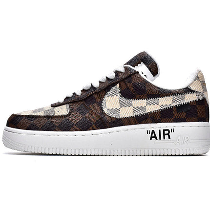 Men's LV Trainer Sneaker x Air Force 1 Shoes