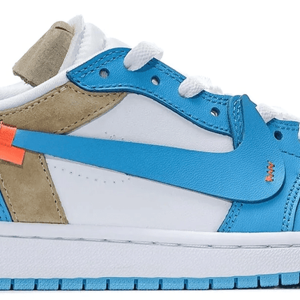 Men's Air Jordan 1 Low Off-White UNC Shoes