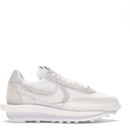 Men's Sacai x VaporWaffle LD Triple White Shoes