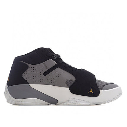 Men's Air Jordan Zion 2 Black Metallic Gold Shoes