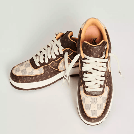 Men's Air Force 1 Low x Louis Vuitton Brown Shoes