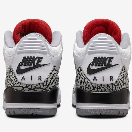 Men's Air Jordan 3 Tinker White Cement Shoes