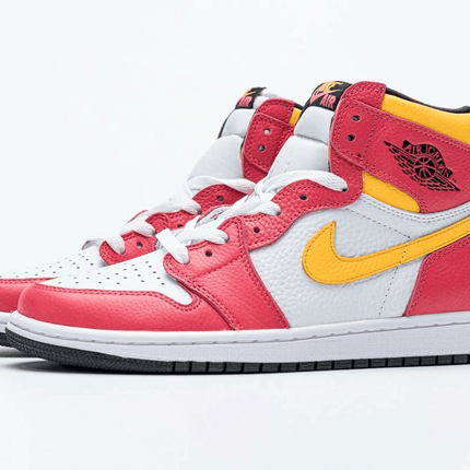 Men's Air Jordan 1 High OG Light Fusion Red Shoes