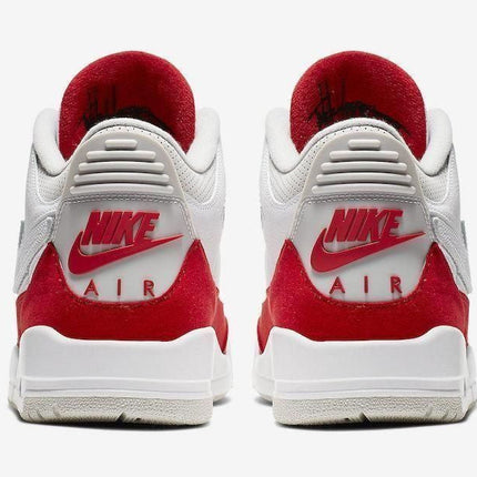 Men's Air Jordan 3 Tinker White University Red Shoes