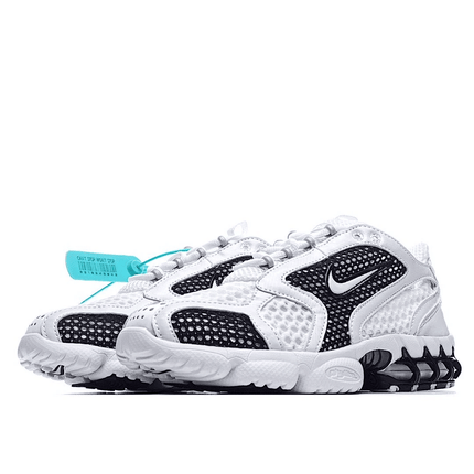 Men's Air Zoom Spiridon Cage 2 Stussy Fossil Shoes A10