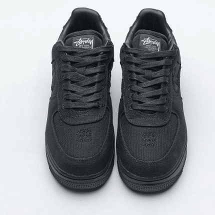 Men's Stussy x Air Force 1 Low Black Shoes