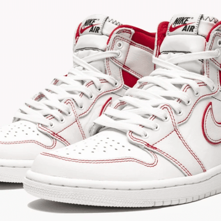 Men's Air Jordan 1 Retro High OG Phantom Sail Red Shoes