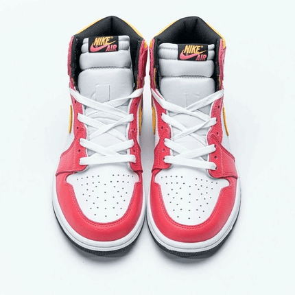 Men's Air Jordan 1 High OG Light Fusion Red Shoes
