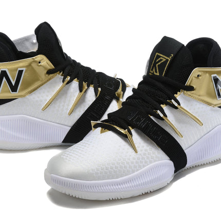 Men's Kawhi Leonard OMN1S White Gold Black Shoes