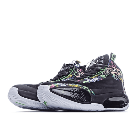 Men's Air Jordan 34 XXXIV Top Of The Hill Black Shoes