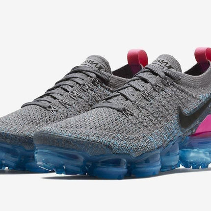 Men's Vapormax 2.0 Flyknit Gunsmoke Pink Blast Shoes