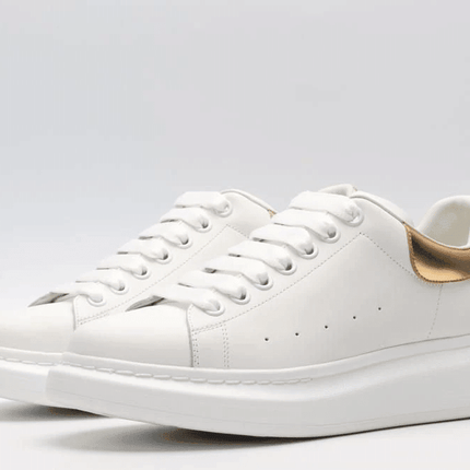 Men's Alexander MCQueen Oversized Sole Leather Sneakers Shoes V5