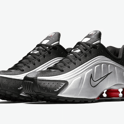 Men's Shox R4 OG Black Silver Shoes