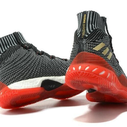 Men's Crazy Explosive Primeknit Black Scarlet Shoes