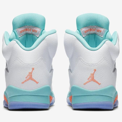Men's Air Jordan 5 Light Aqua Shoes