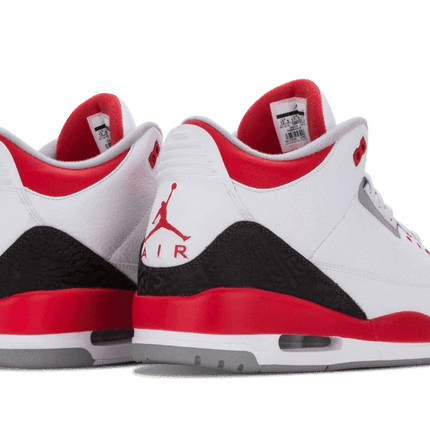 Men's Air Jordan 3 Fire Red Shoes