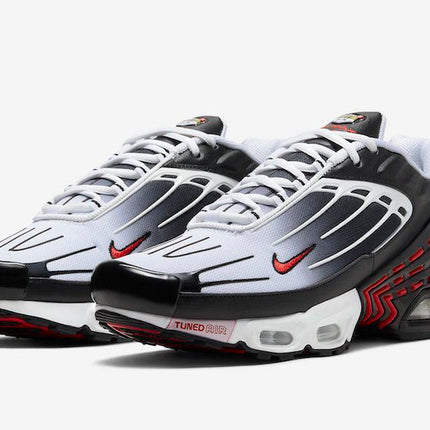 Men's Air Max Plus III Classic Black White Red Shoes