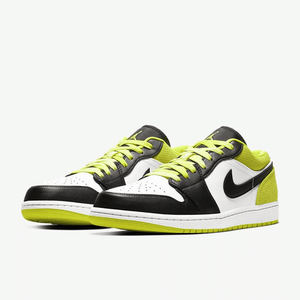 Men's Air Jordan 1 Low Cyber Green Shoes