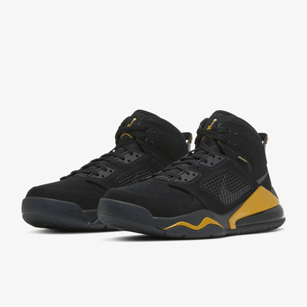 Men's Air Jordan Mars 270 DMP Black Metallic Gold Shoes