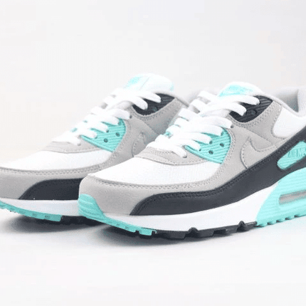 Men's Air Max 90 Grey Aqua Shoes