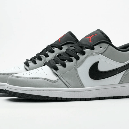 Men's Air Jordan 1 Low Light Smoke Grey Shoes