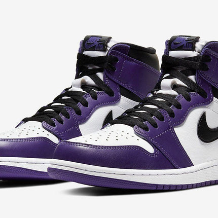 Men's Air Jordan 1 Court Purple Shoes