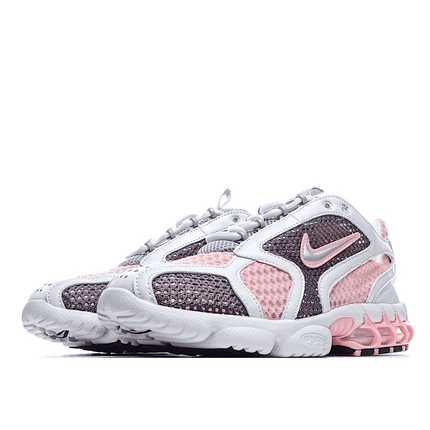 Men's Air Zoom Spiridon Cage 2 Stussy Fossil Shoes A6